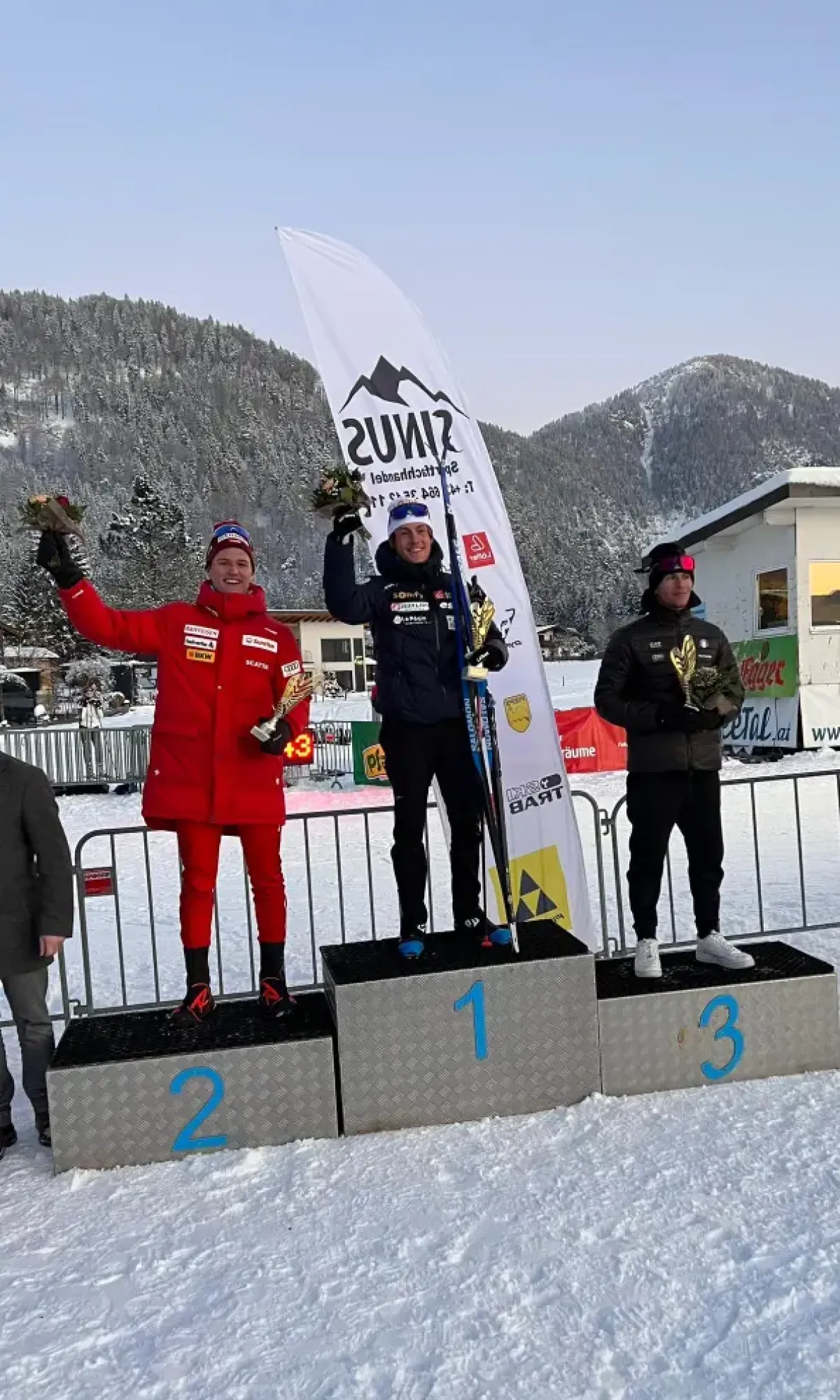 Ilan Pittier, podium Continental Cup St. Ulrich am Pillersee 2022